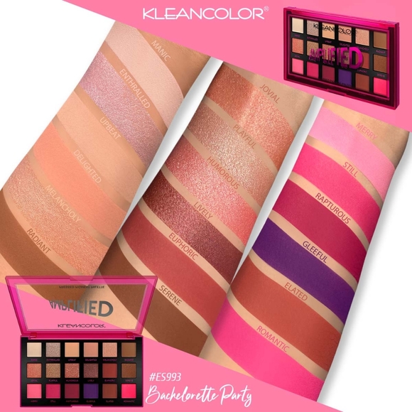 2 FOR $20. Kleancolor "Amplified - Bachlorette Party" Palette - Picture 4 of 4